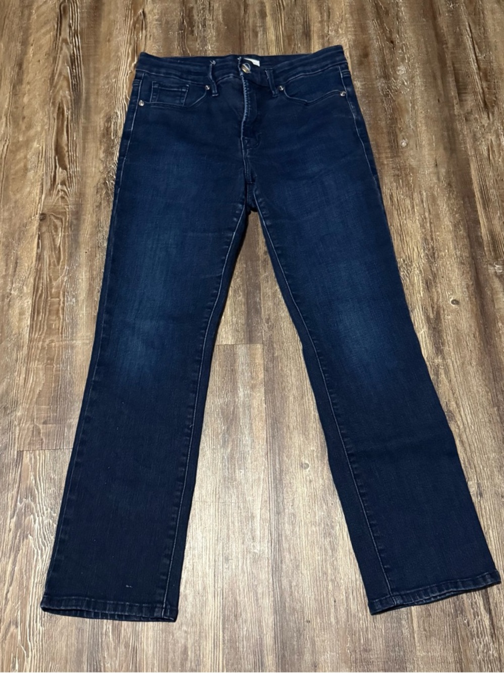 Good American Straight Leg Jeans - Indigo Wash
